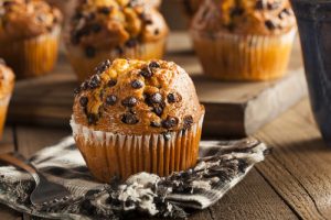 receta muffins americanos con pepitas de chocolate